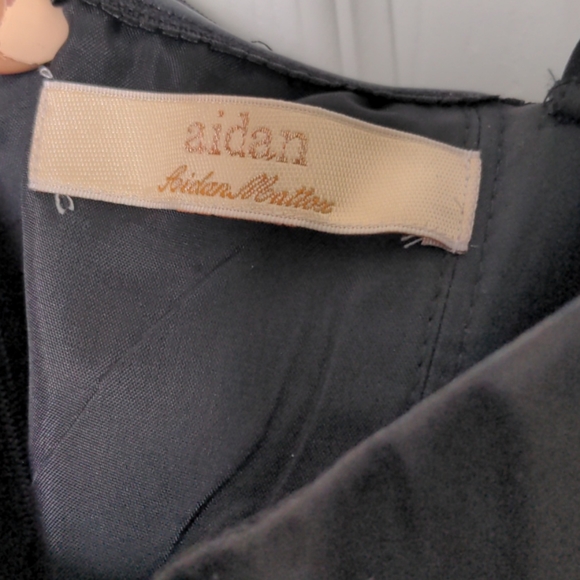 Aidan Mattox Black Dress/Gown - Picture 4 of 4